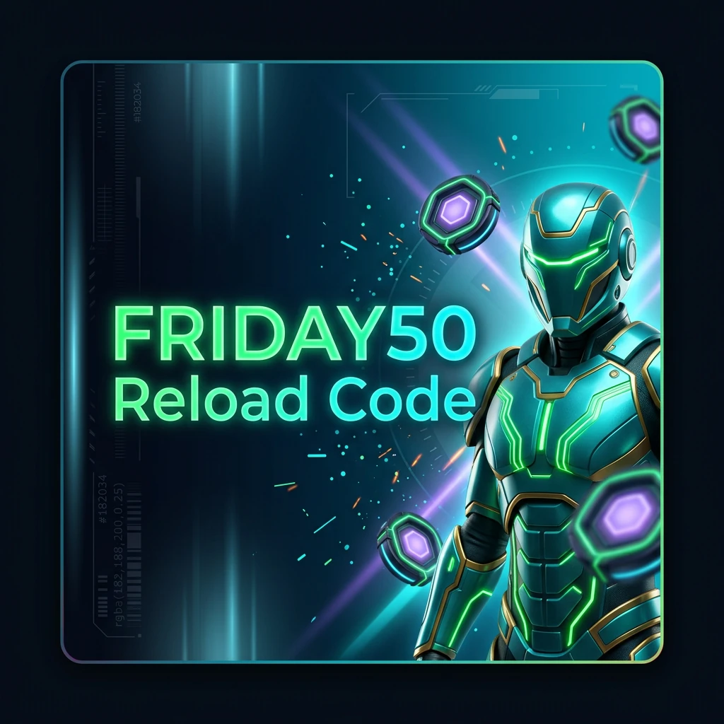 FRIDAY50 Reload Code